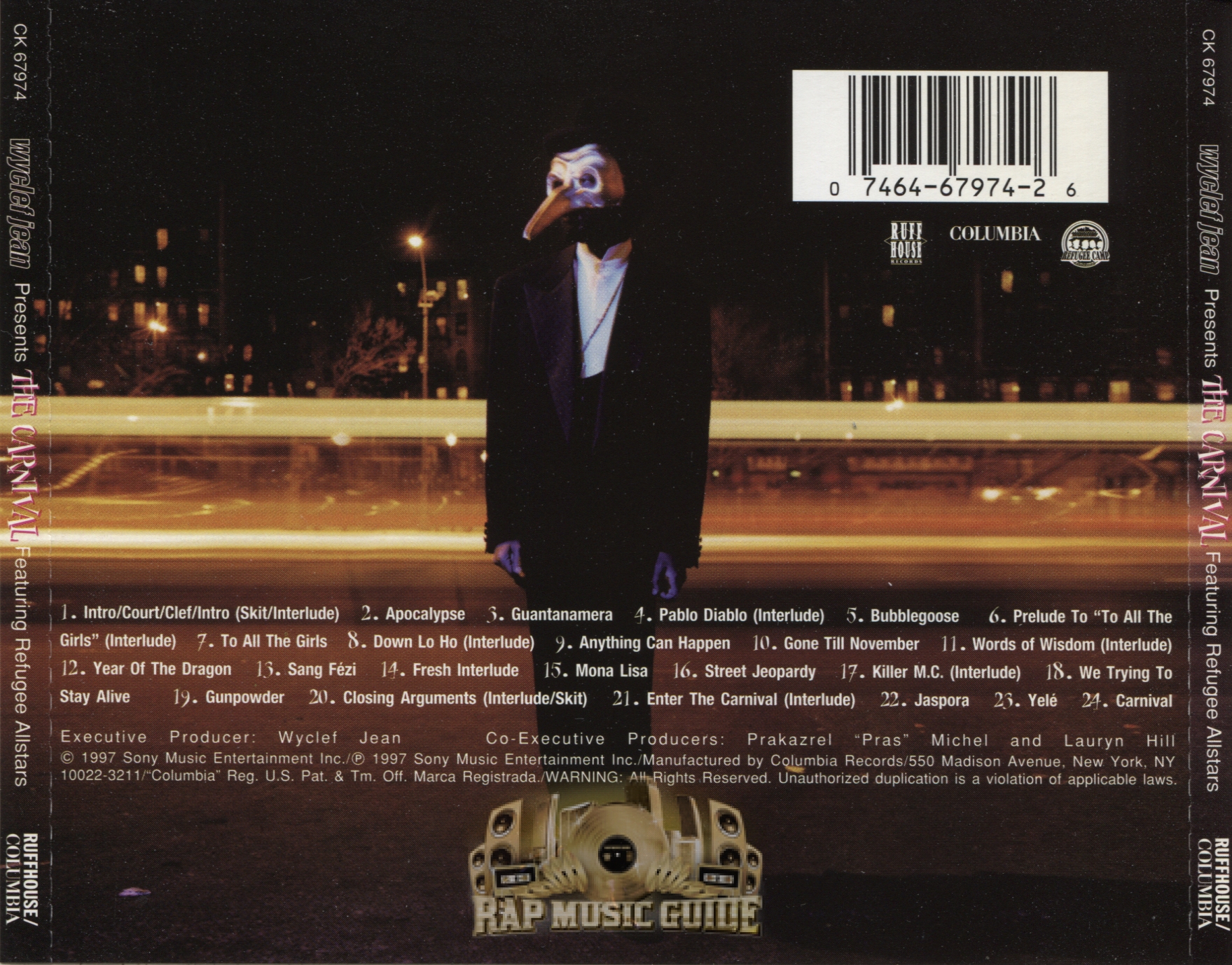 Wyclef Jean The Carnival CD Rap Music Guide